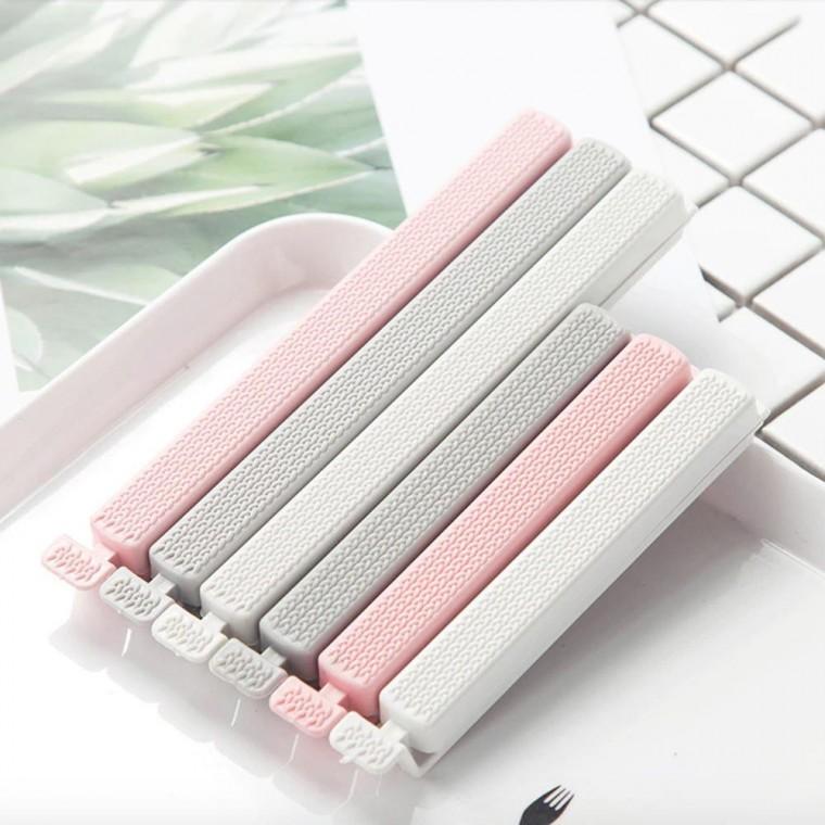 파스텔 봉지 클립