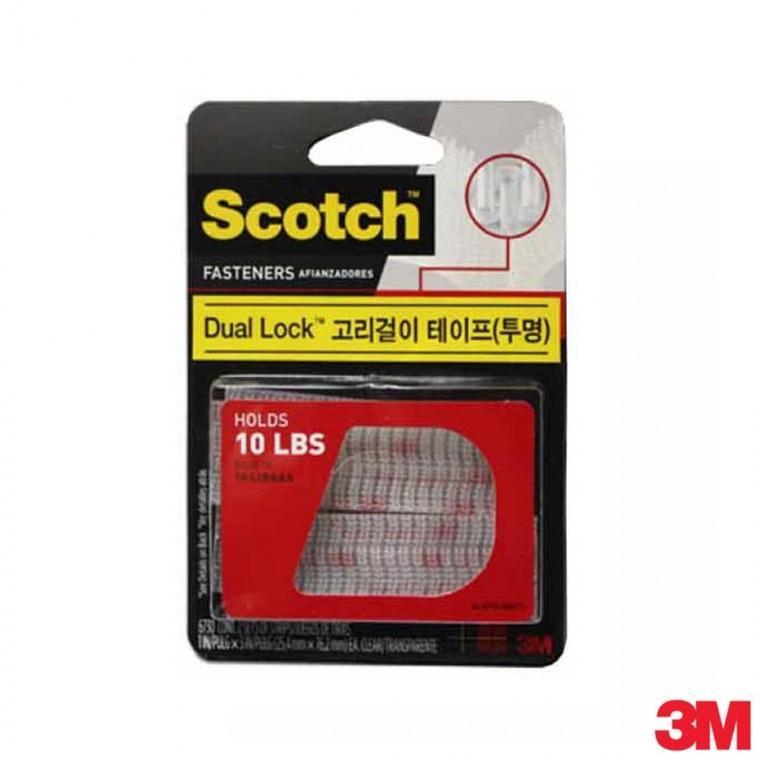 3M 듀얼락 강력 고리걸이 테이프 투명