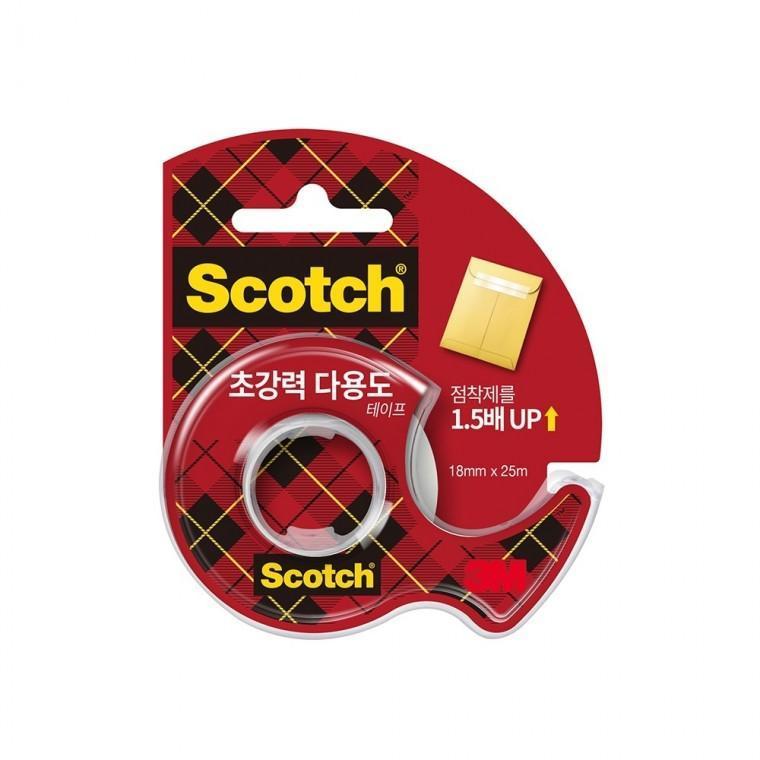 3M 스카치 초강력테이프 SH1825D 18mmx25M
