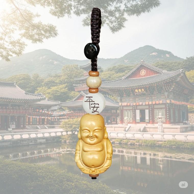 복을 부르는 매듭 장식 (포대화상)