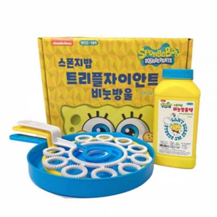 월성 비눗방울 스폰지밥 비누방울 트리플 자이안트 대형비눗방울