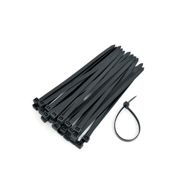 Kimspp 케이블타이 8x200mm 블랙 (약30개입) 케이블밴드 타이밴드 전선정리 배선정리