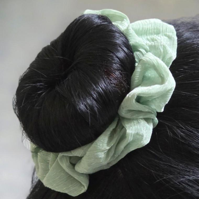 올림 머리 당고 뒤통수 똥머리 뽕패드 승무원 링