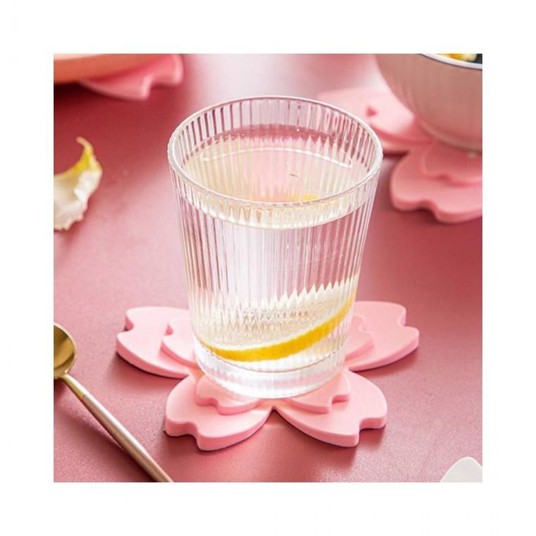 꽃잎 컵받침
