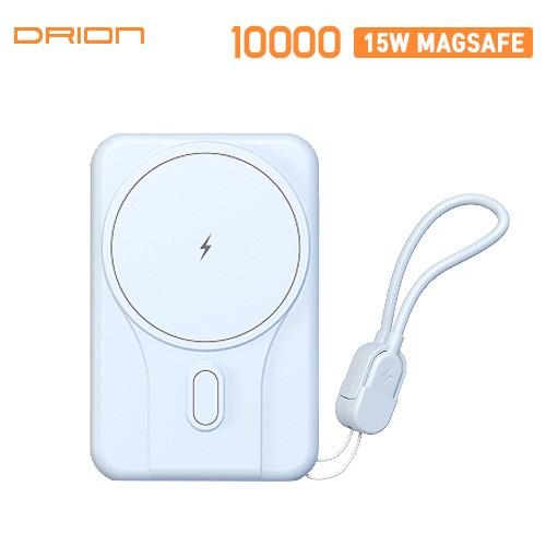 [후니케이스] 드리온 고속 맥세이프 보조배터리 10000mAh C to C D-MAG15W-10000