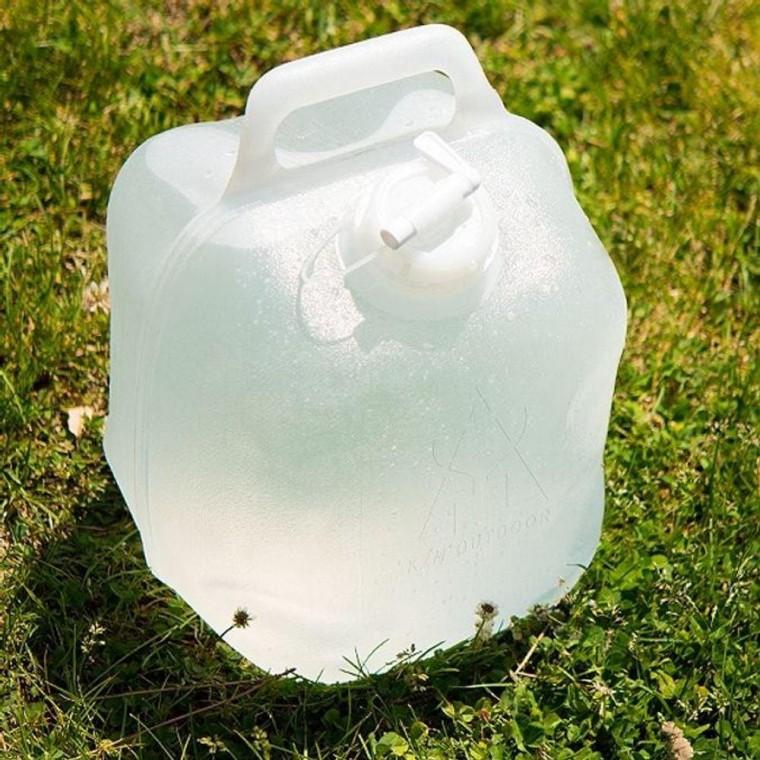 캠핑 물통 접이식 10L 벨브 워터백 휴대 대용량 물통