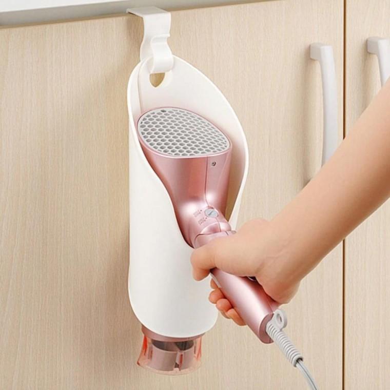 드라이기거치대 도어 선반
