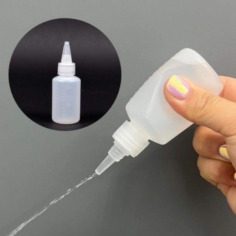 50ml 눈금 말랑한 공병 입구 뾰족한 용기 뽀족 소분용기 뾰족캡용기 기름병