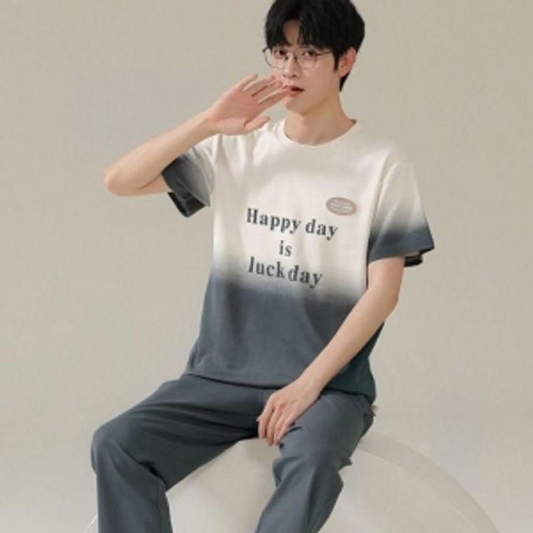 잠옷세트(2XL) 남성 파자마 여름 문나잇