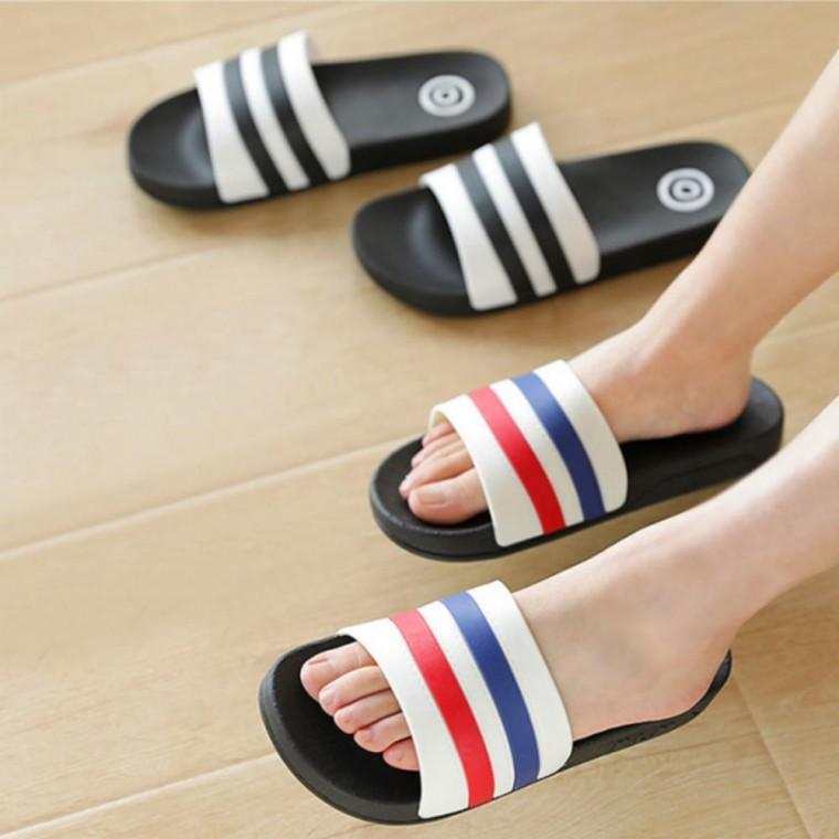 여성 키높이 발편한 쿠션 사무용 논슬립 레트로 슬리퍼