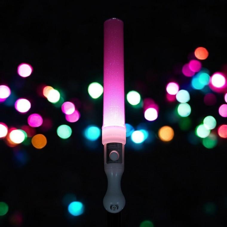 LED 막대 야광봉(핑크) 행사 콘서트 공연 응원봉