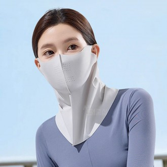 자외선 차단 얼굴 마스크 스포츠 쿨 여름 골프장 햇빛얼굴가리개 FS