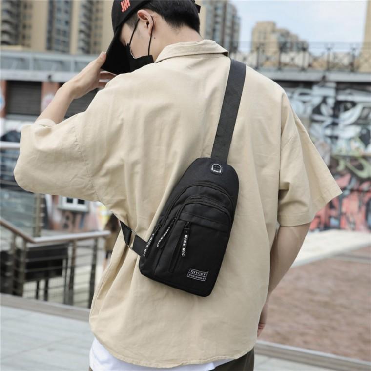 데일리슬링백 크로스 1단지퍼 2단지퍼 스포츠 등산 보조가방