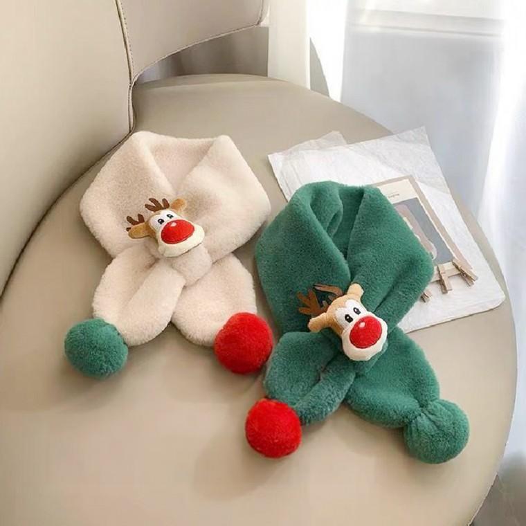 [큰손할인] 루돌프목도리 선물 코디 크리스마스 포근한 쁘띠머플러