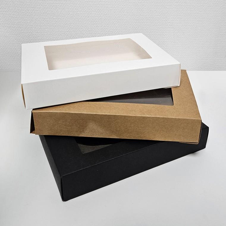 [큰손할인] 투명창 기프트박스 상자 포장용품 선물박스 화이트데이 꽃다발 답례품 수건 케이스 사각 크라프