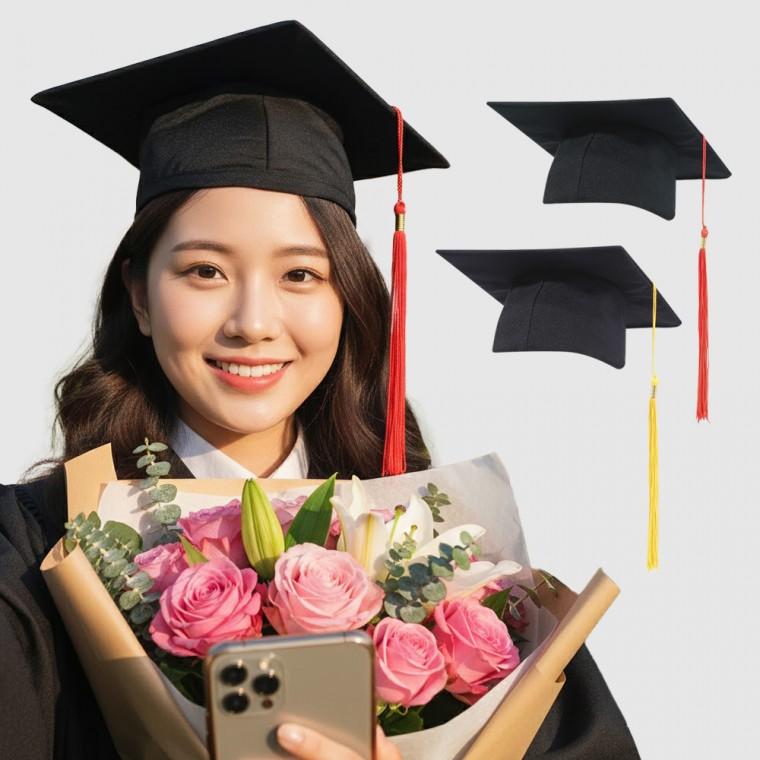 [큰손할인] 졸업학사모 졸업 학사모 졸업식 사진 파티 이벤트 졸사 사각 축하 장식 소품 포토존 졸업사진