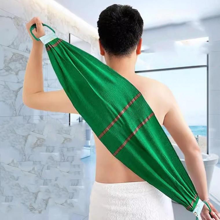 저자극 간편 때밀이 등밀이 손잡이형 때타올 때수건