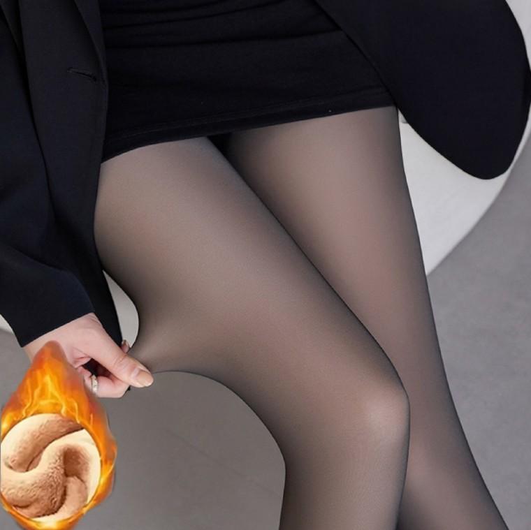 겨울용 기모 220G 시스루 착시스타킹 슬림한 기모 팬티스타킹