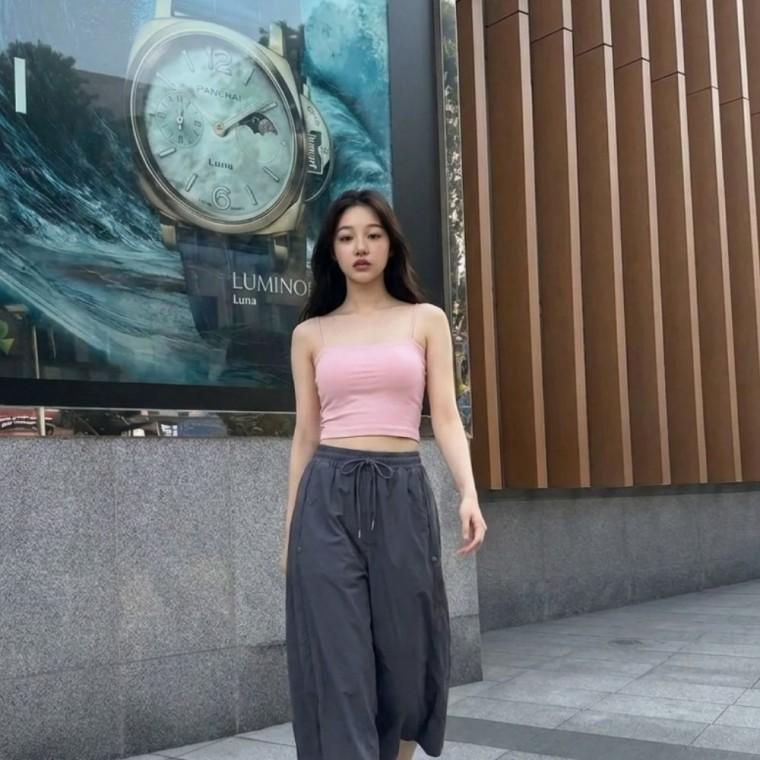 여리핏 크롭 끈나시 JSD-1009822