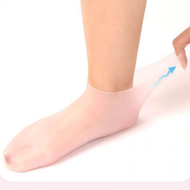 보습 실리콘 양말 풋케어 각질케어 덧신 실리콘덧신