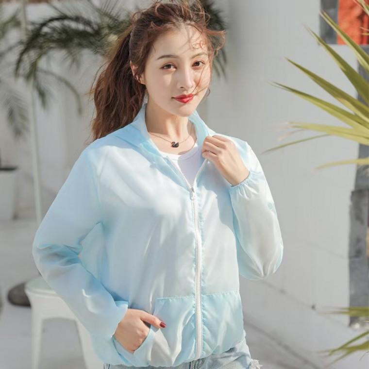 7가지 컬러 초슬림 바람막이 여성바람막이 초경량자켓 후드집업 경량점퍼