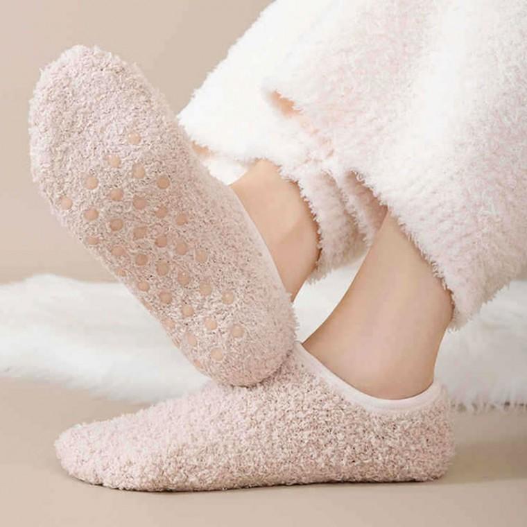 포근하고 따뜻한 논슬립 수면양말 보온덧신 겨울 보온덧신 여성양말