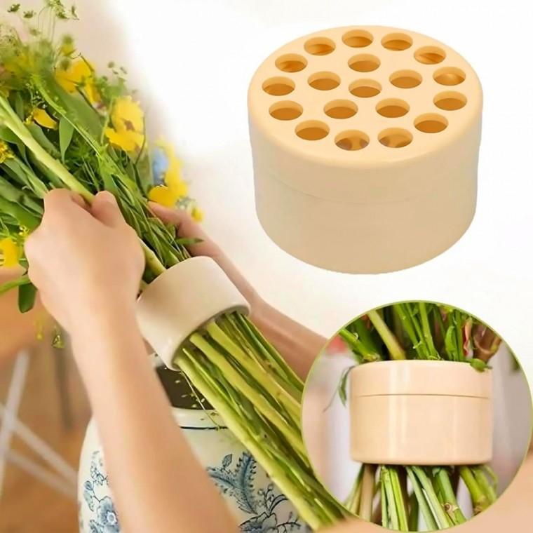 [덥석덥석] 화병 꽃꽂이 침봉 거치대 예쁜 꽃배열 고정기 거치대 인테리어