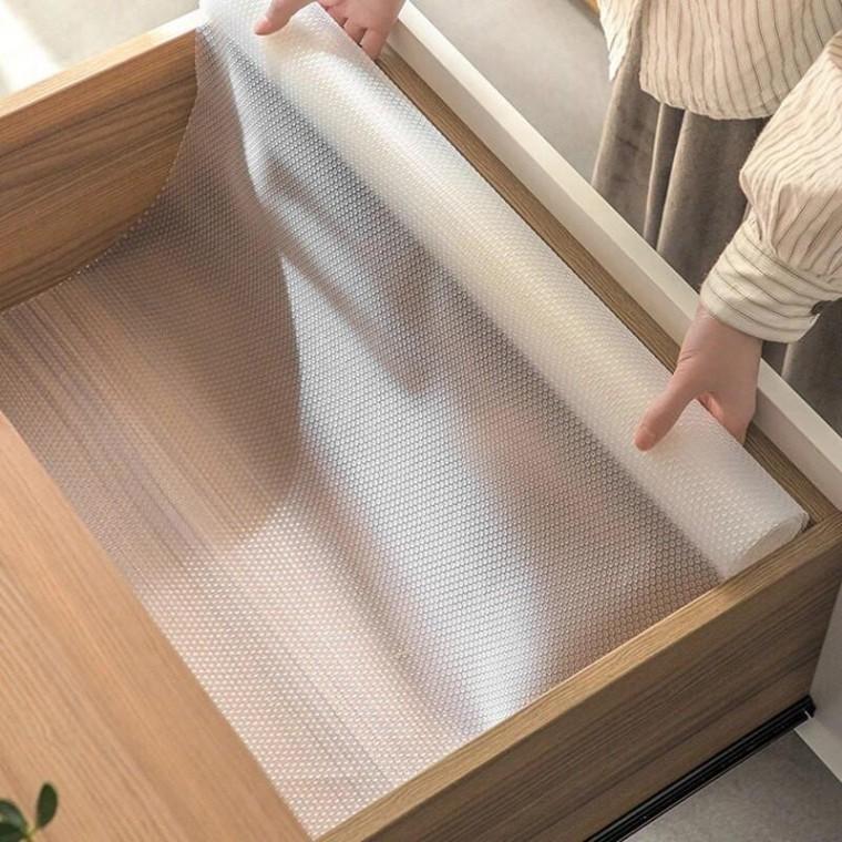 투명 40x150cm 매트 주방 식탁 잘라쓰는 방수 키친 선반 논슬립 테이블 미끄럼방지