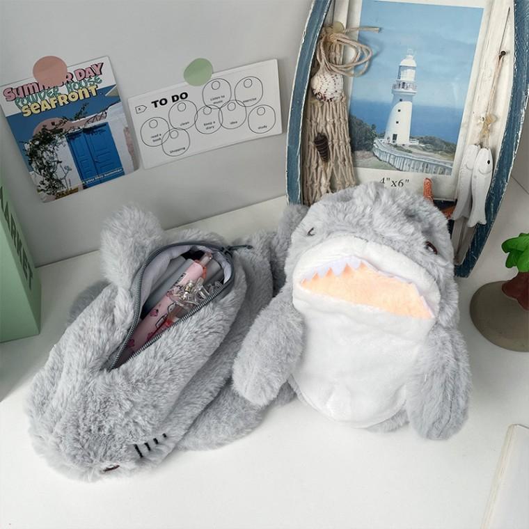 상어 필통 인형 파우치 스트랩 에어팟 버즈  16 케이스 갤럭시 카드 액정필름 투명 젤리 실리콘