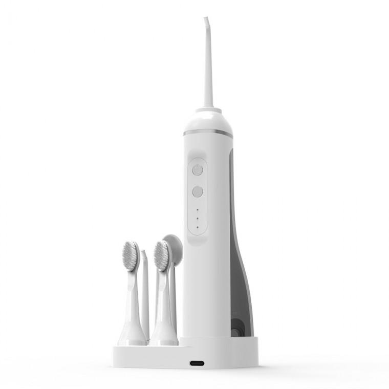 세인트비 2in1 충전식 휴대용 구강세정기 물치실+전동치솔