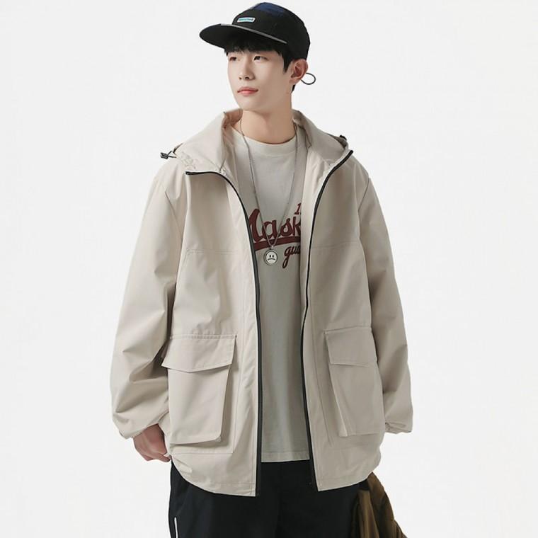 록킨 후드 바람막이 남녀공용 아웃도어 간절기 자켓 점퍼