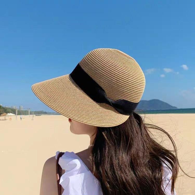 버킷햇 라피햇 베레모 라탄 모자 리본 썬캡 벙거지 캠핑 산책 해변 바닷가 제주도 해외 여름 자외선 차단