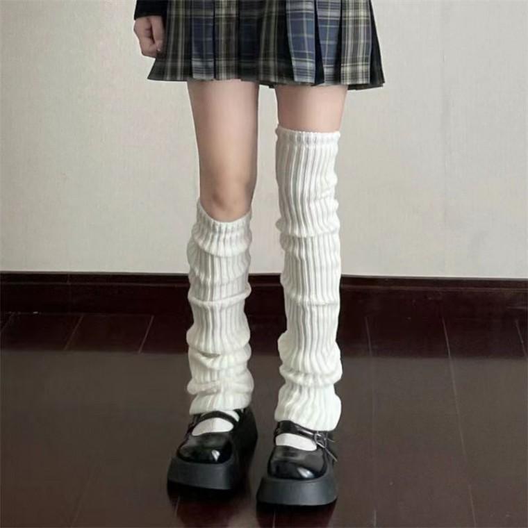 40cm 70cm 레그워머 울 니삭스 양말 발토시 보온 패션 워머 공연 행사 양말 삭스 중목