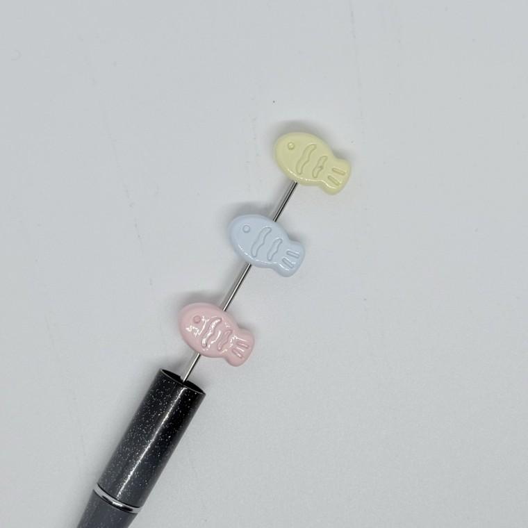 볼펜꾸미기 볼꾸 동대문 꾸미기 DIY 캐릭터 알록달록 물고기 피쉬 아쿠아리움 미니 붕어빵