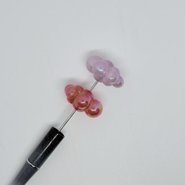 볼펜꾸미기 볼꾸 동대문 꾸미기 DIY AB 구름 파츠 AB코팅 클라우드 오로라 펄