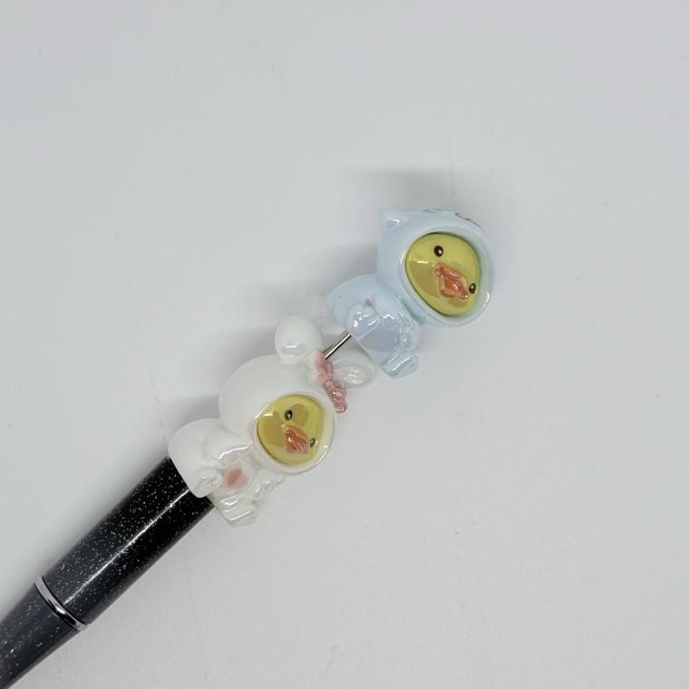 볼펜꾸미기 볼꾸 동대문 꾸미기 DIY 캐릭터 알록달록 오리 우비 덕 동물 토끼