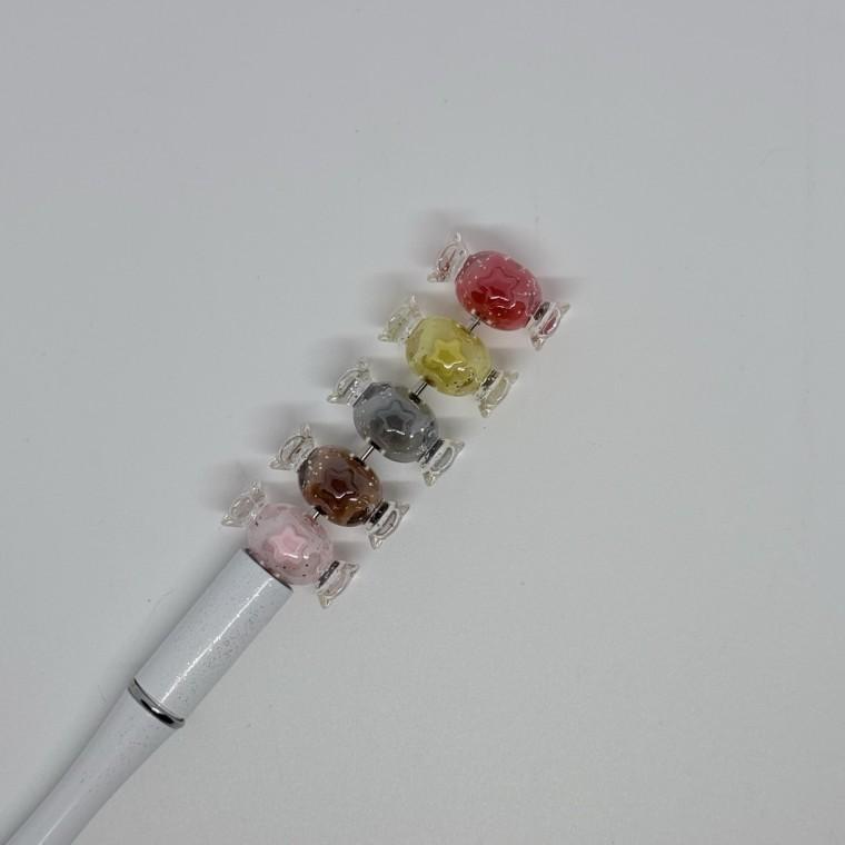 B4 볼펜꾸미기 볼꾸 동대문 꾸미기 DIY 캐릭터 알록달록 캔디 사탕 봉지사탕