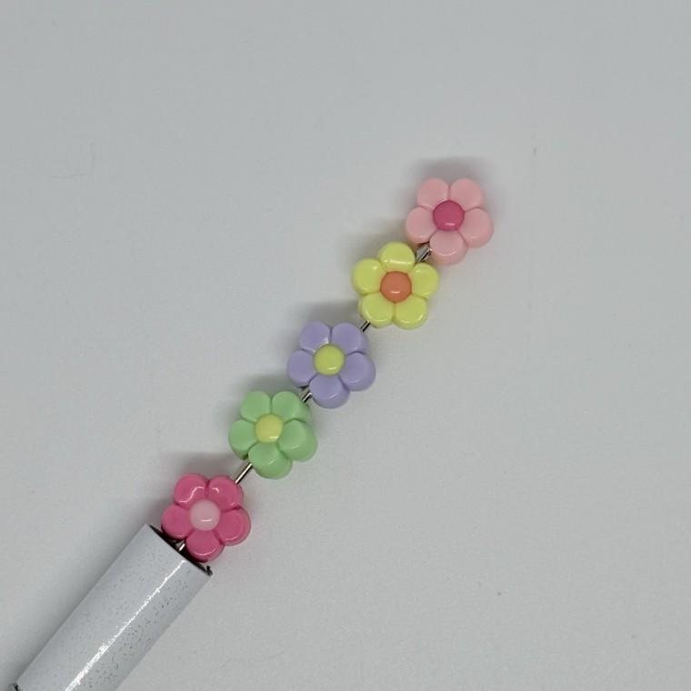 B13 볼펜꾸미기 볼꾸 동대문 꾸미기 DIY 캐릭터 통통 컬러 꽃 플라워 기본