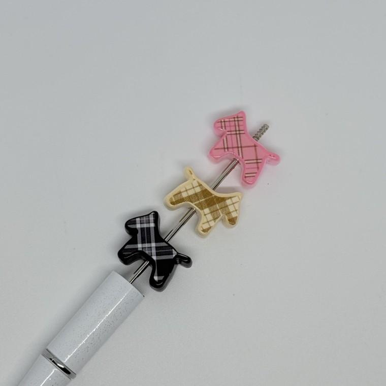 B22 볼펜꾸미기 볼꾸 동대문 꾸미기 DIY 동물 말 조랑말 체크 비비드