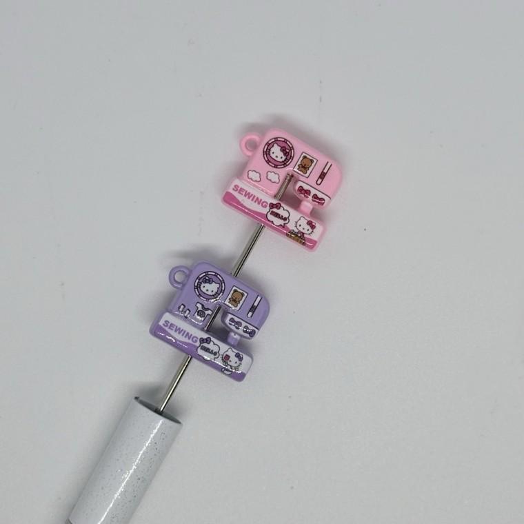 B43 볼펜꾸미기 볼꾸 동대문 꾸미기 DIY 캐릭터 고양이 KT 재봉틀 미싱