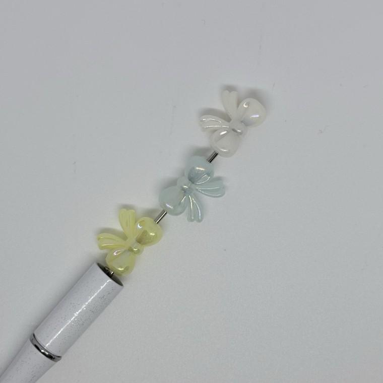 B51 볼펜꾸미기 볼꾸 동대문 꾸미기 DIY 리본 발레코어 사이드 아크릴 미니