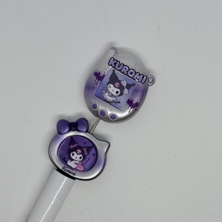 B64 볼펜꾸미기 볼꾸 동대문 꾸미기 DIY 컬러 캐릭터 페이스볼 페이스 얼빵 하트 리본