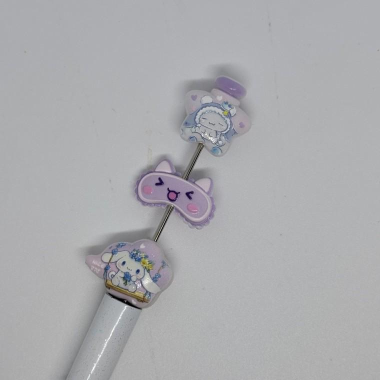 B82 볼펜꾸미기 볼꾸 동대문 꾸미기 DIY 캐릭터 하트 안대 별 토끼