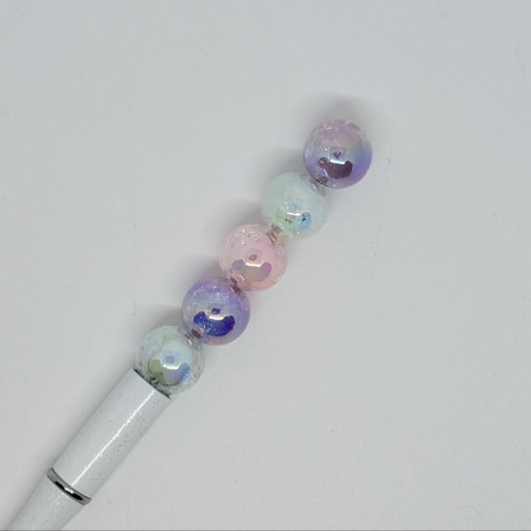 B85 볼펜꾸미기 볼꾸 동대문 꾸미기 DIY 컬러 볼 공 구슬 오로라