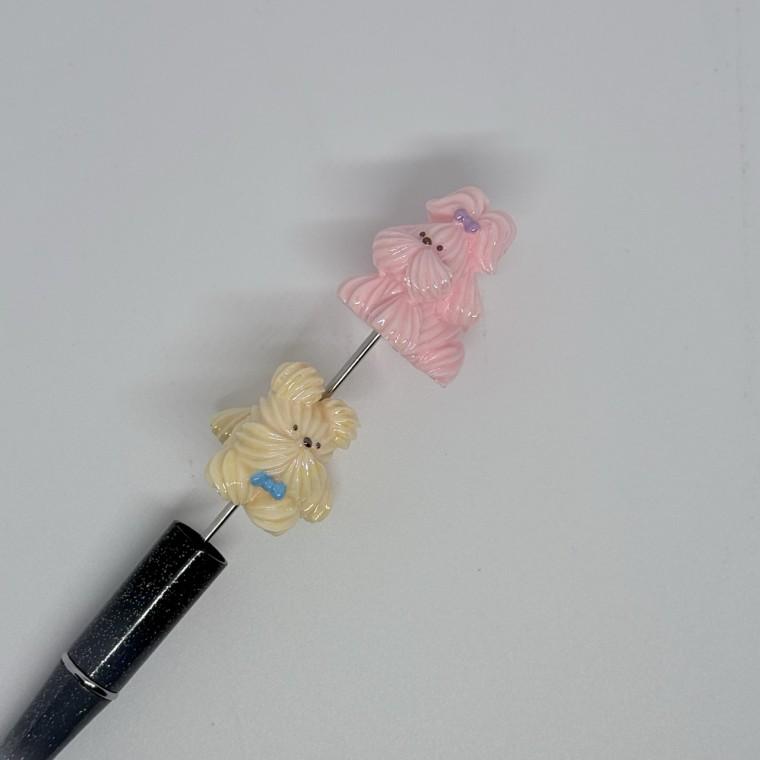 B112 볼펜꾸미기 볼꾸 동대문 꾸미기 DIY 컬러 마카롱 머랭 강아지 댕댕이 쿠키