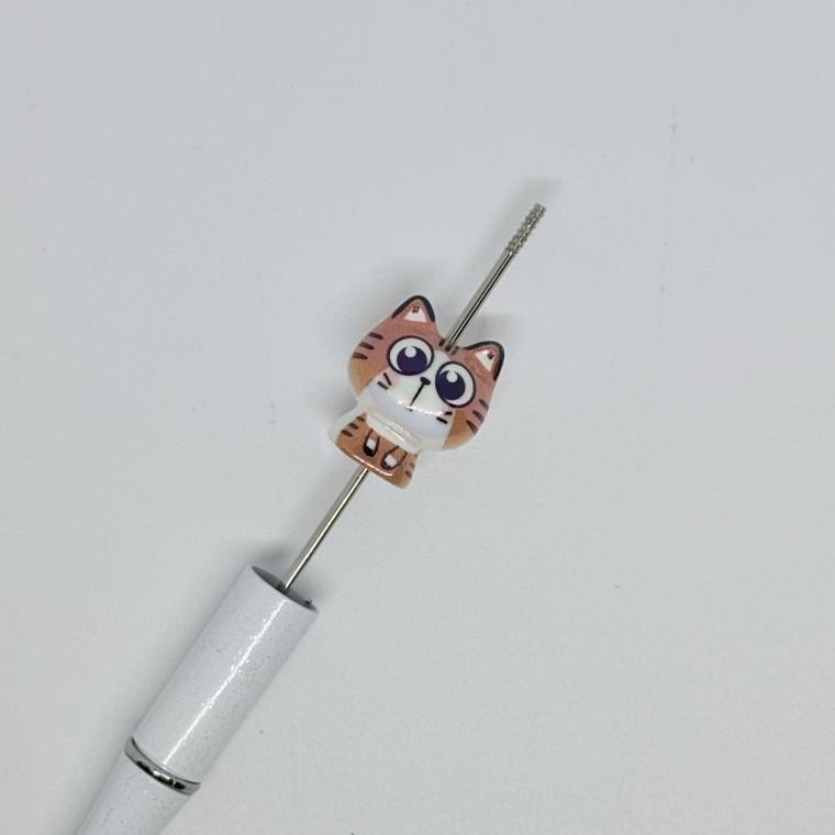 B126 볼펜꾸미기 볼꾸 동대문 꾸미기 DIY 캐릭터 고양이 캣 냐옹이 호랑이