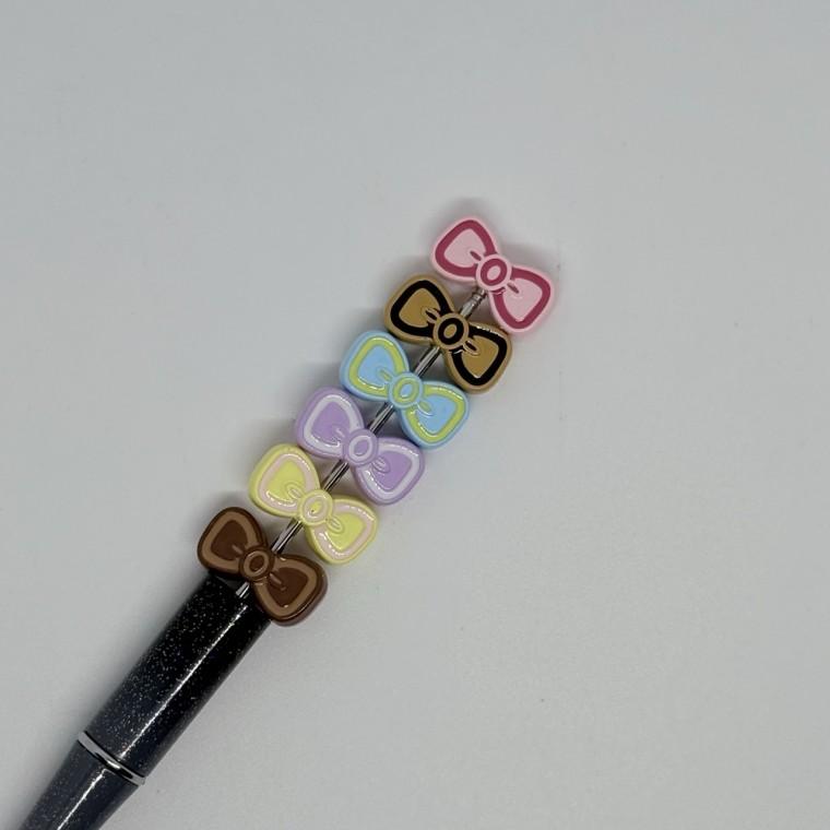 B130 볼펜꾸미기 볼꾸 동대문 꾸미기 DIY 캐릭터 KT 리본 발레코어 포인트