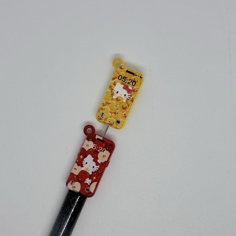 B131 볼펜꾸미기 볼꾸 동대문 꾸미기 DIY 캐릭터 KT 핸드폰 휴대폰 고양이