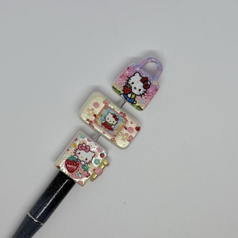B141 볼펜꾸미기 볼꾸 동대문 꾸미기 DIY KT 빈티지 고양이 캣 랜덤
