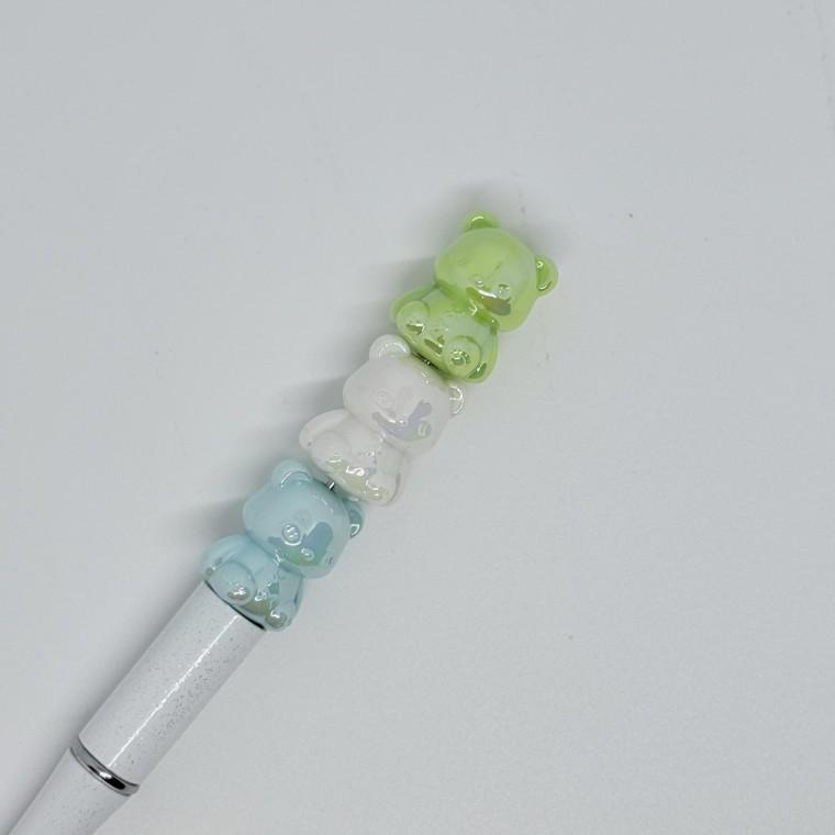 B142 볼펜꾸미기 볼꾸 동대문 꾸미기 DIY 테디베어 곰돌이 미니